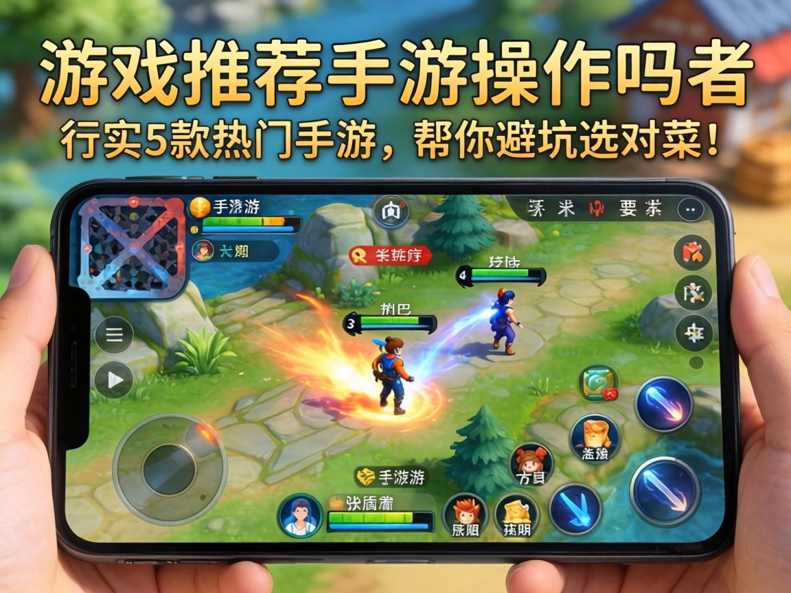 游戏推荐手游有操作吗