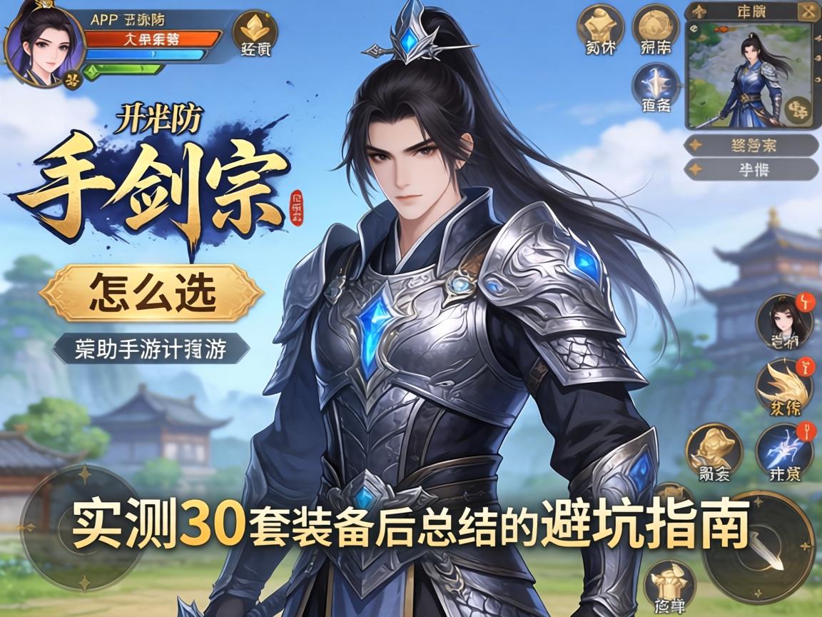 实测30套装备后总结的避坑指南