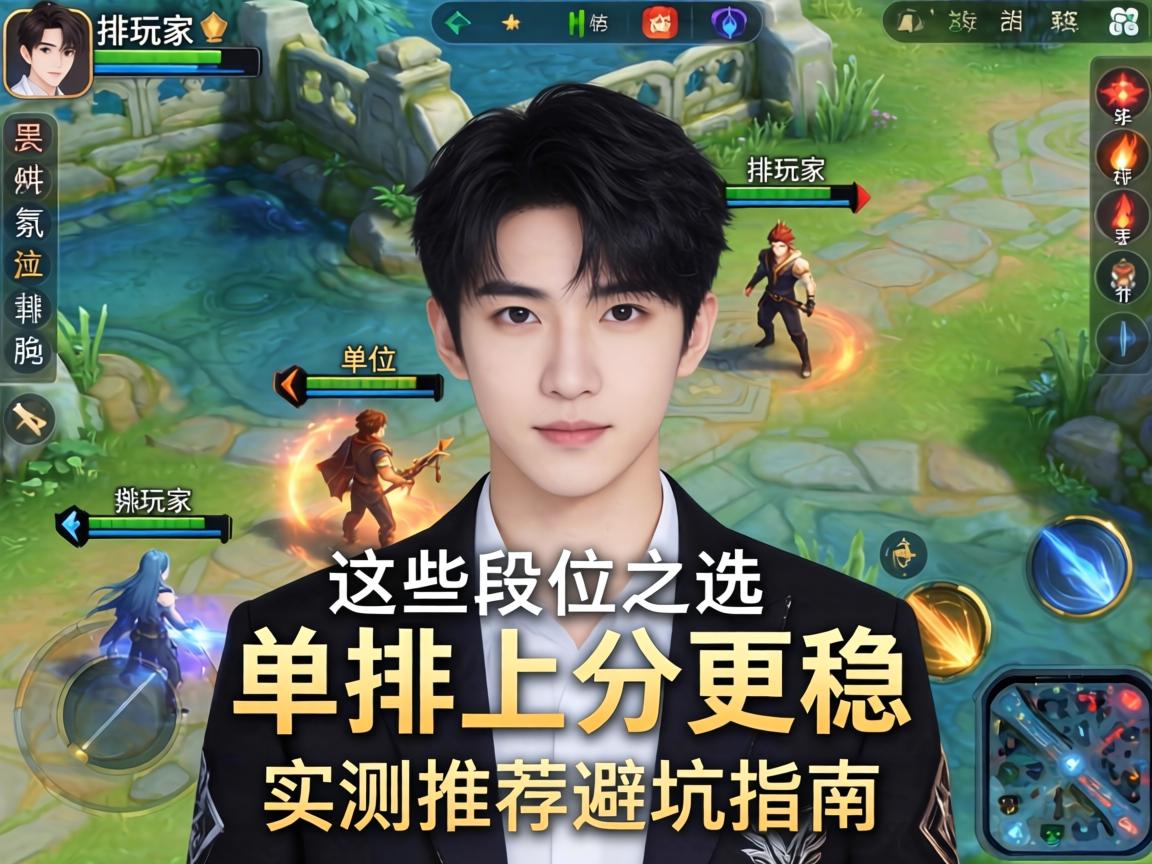 这些段位单排上分更稳