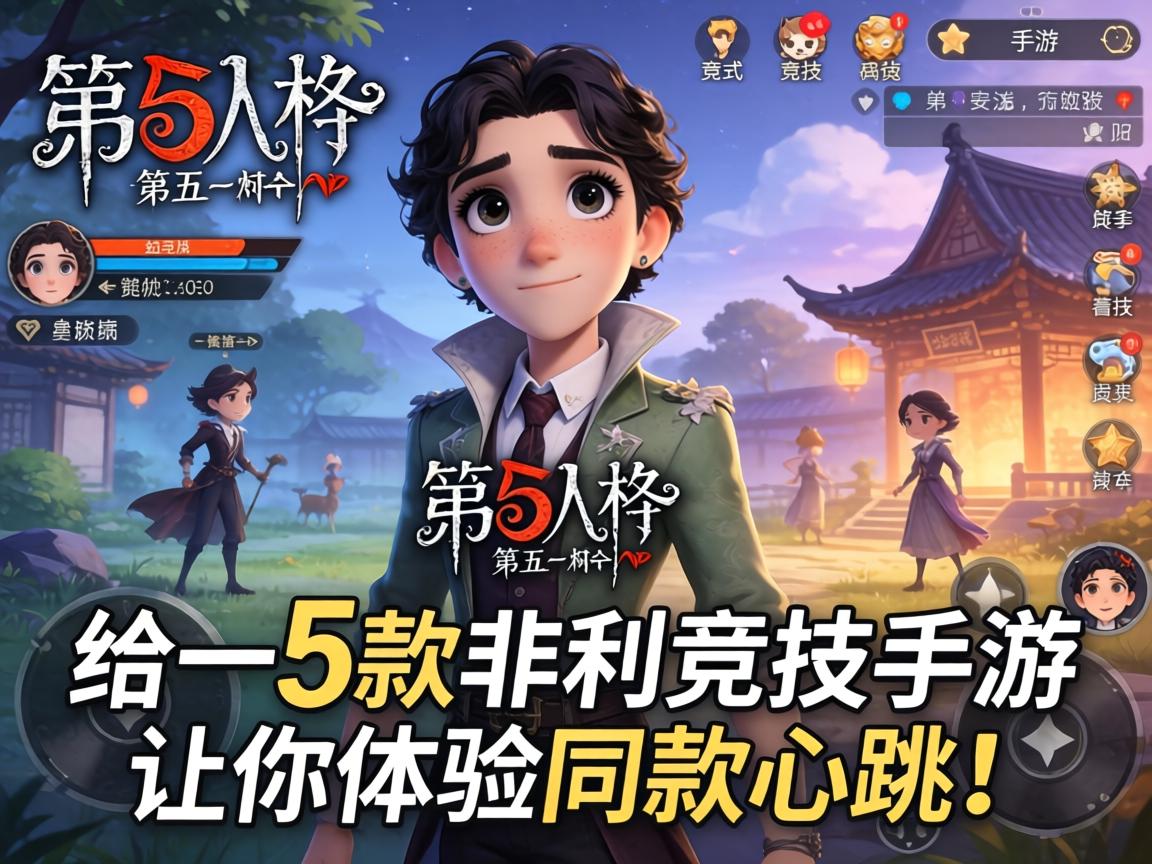这5款非对称竞技手游让你体验同款心跳