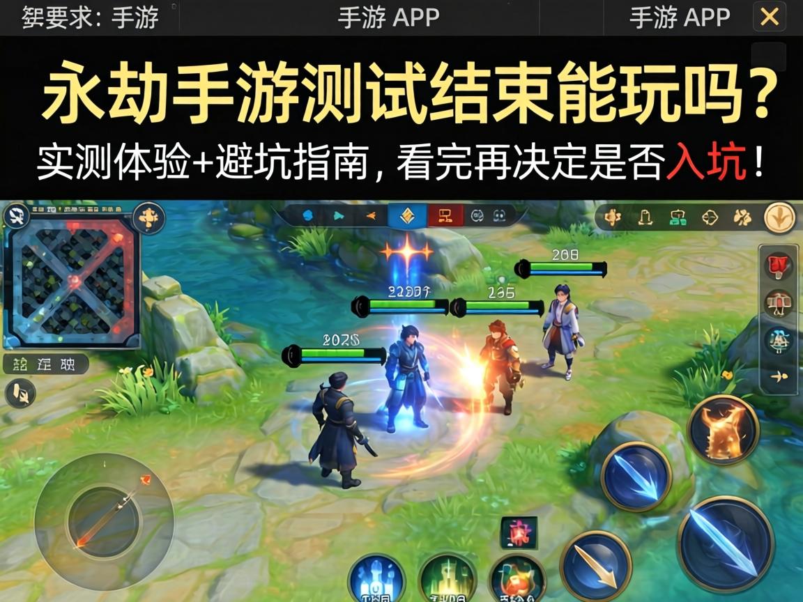 永劫手游测试结束能玩吗?实测体验+避坑指南,看完再决定是否入坑! 永劫手游测试结束能玩吗