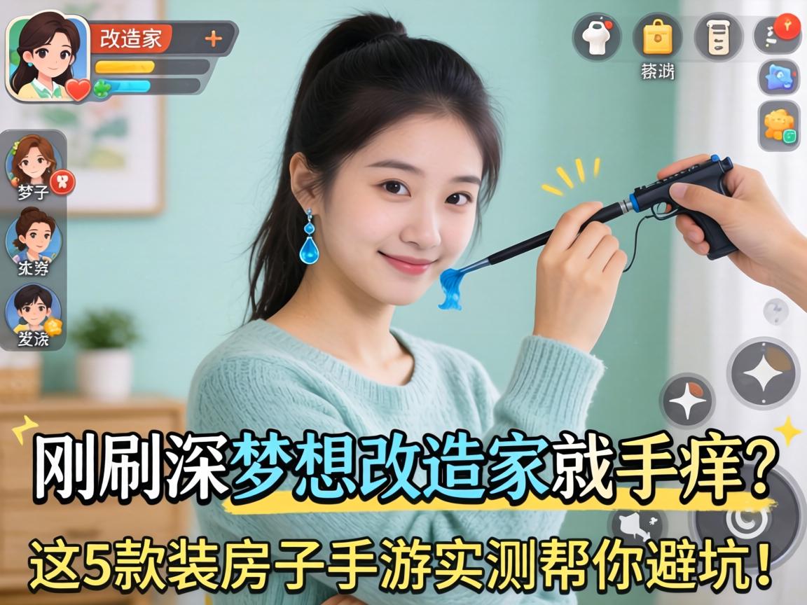 刚刷完梦想改造家就手痒?这5款装房子手游实测帮你避坑! 这5款装房子手游实测帮你避坑