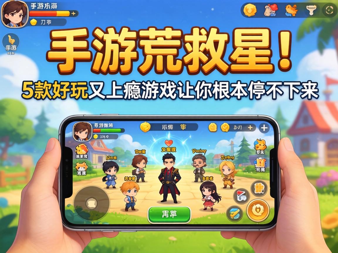 这5款好玩又上瘾的游戏让你根本停不下来