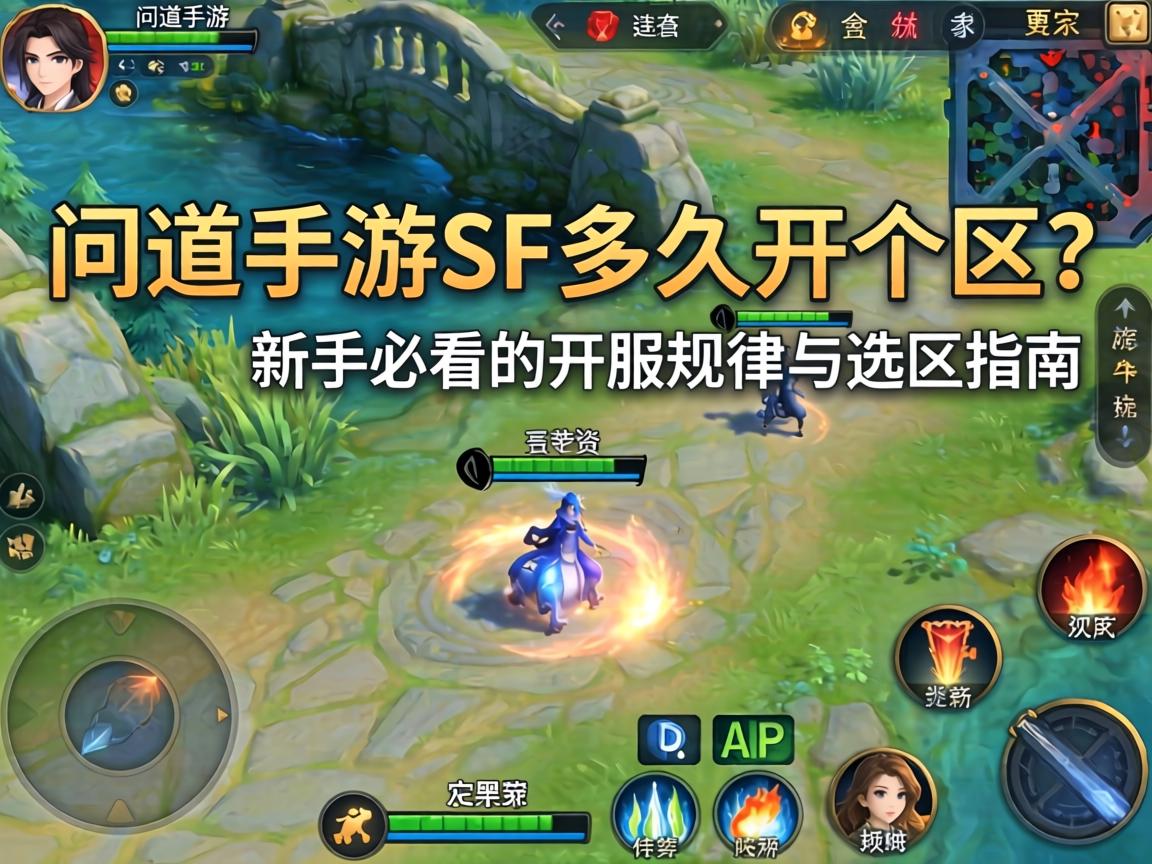 问道手游SF多久开个区?新手必看的开服规律与选区指南 新手必看的开服规律与选区指南