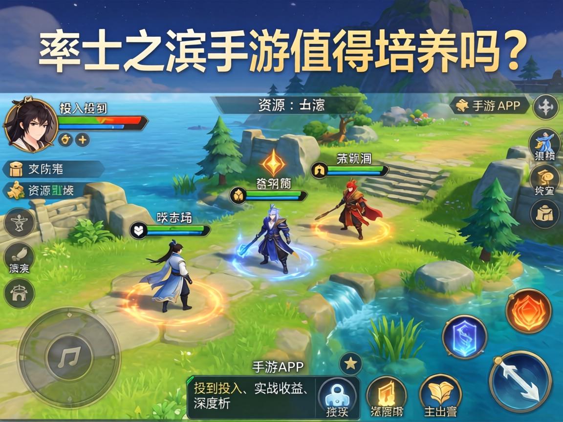 率土之滨手游值得培养吗?从资源投入到实战收益的深度解析 从资源投入到实战收益的深度解析