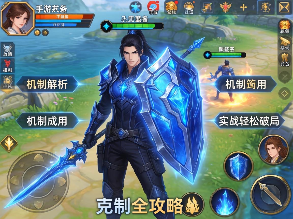 手游装备克制蓝盾全攻略,从机制解析到实战应用,助你轻松破局 手游装备克制蓝盾全攻略