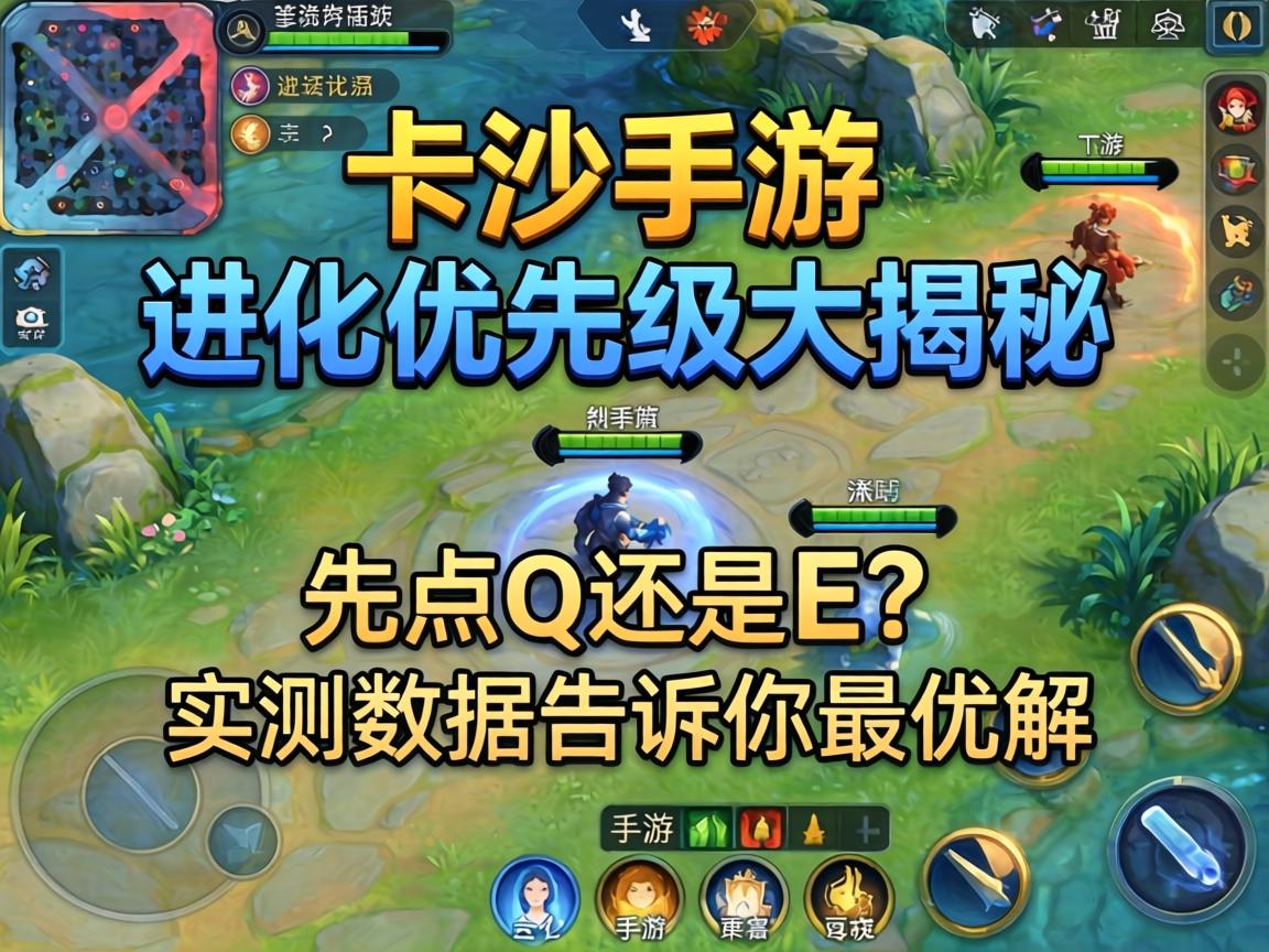 卡莎手游进化优先级大揭秘