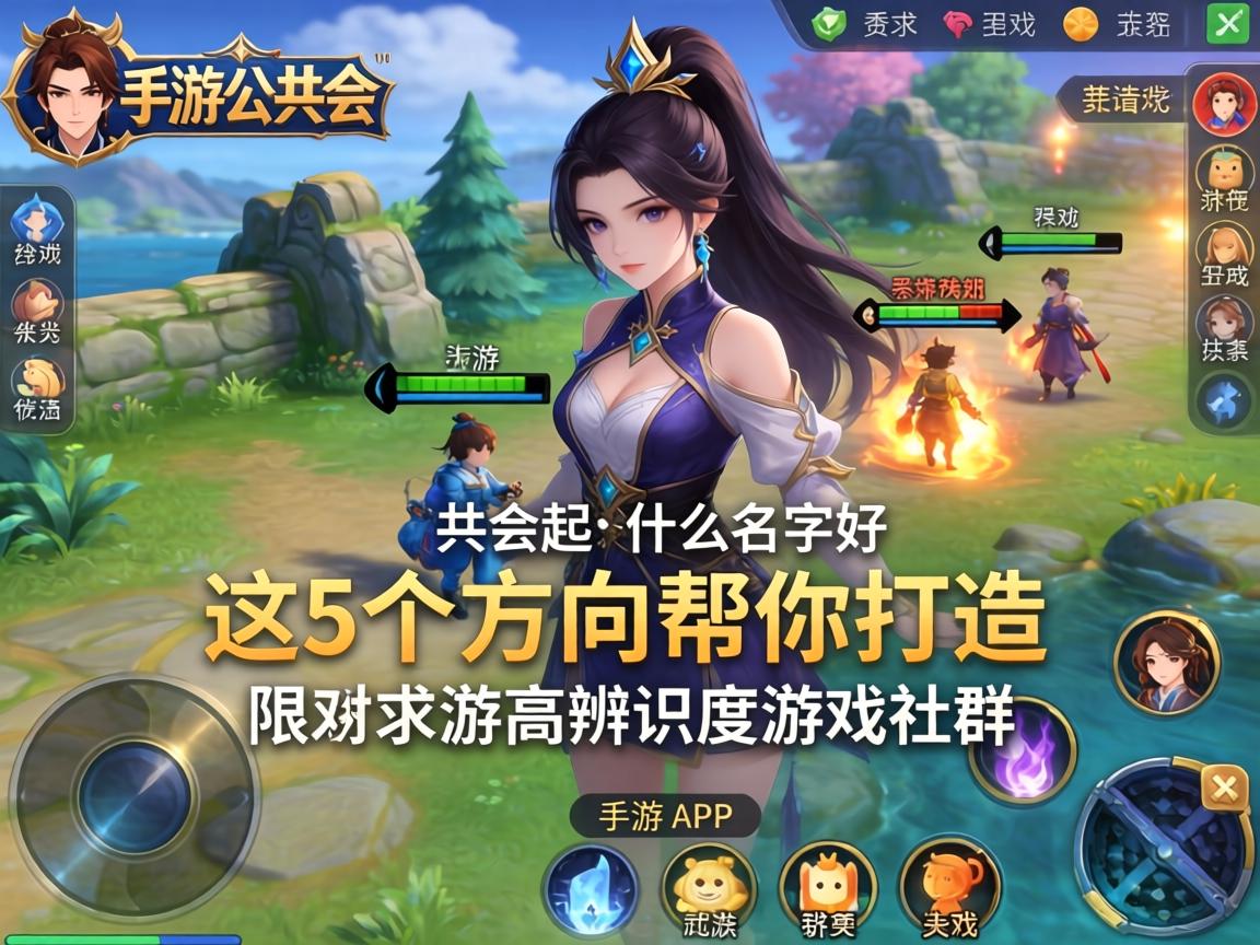 这5个方向帮你打造高辨识度游戏社群