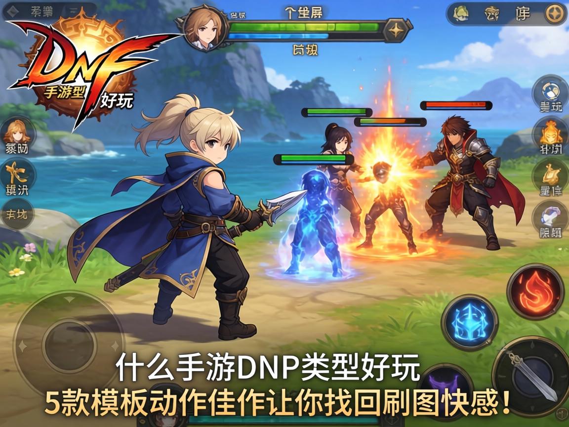 这5款横版动作佳作让你找回刷图快感