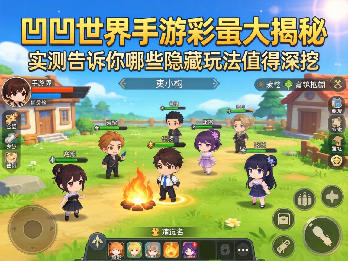 实测告诉你哪些隐藏玩法值得深挖
