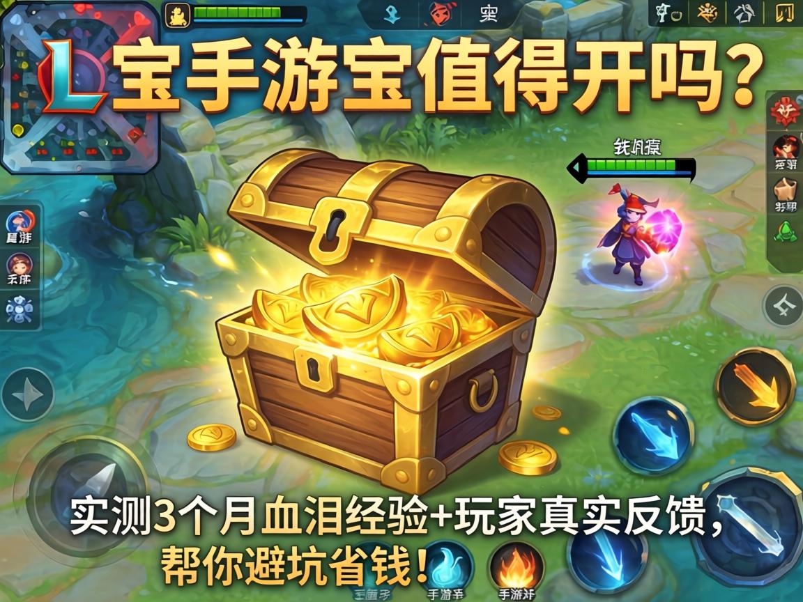 LOL手游宝箱值得开吗?实测3个月血泪经验+玩家真实反馈,帮你避坑省钱! LOL手游宝箱值得开吗