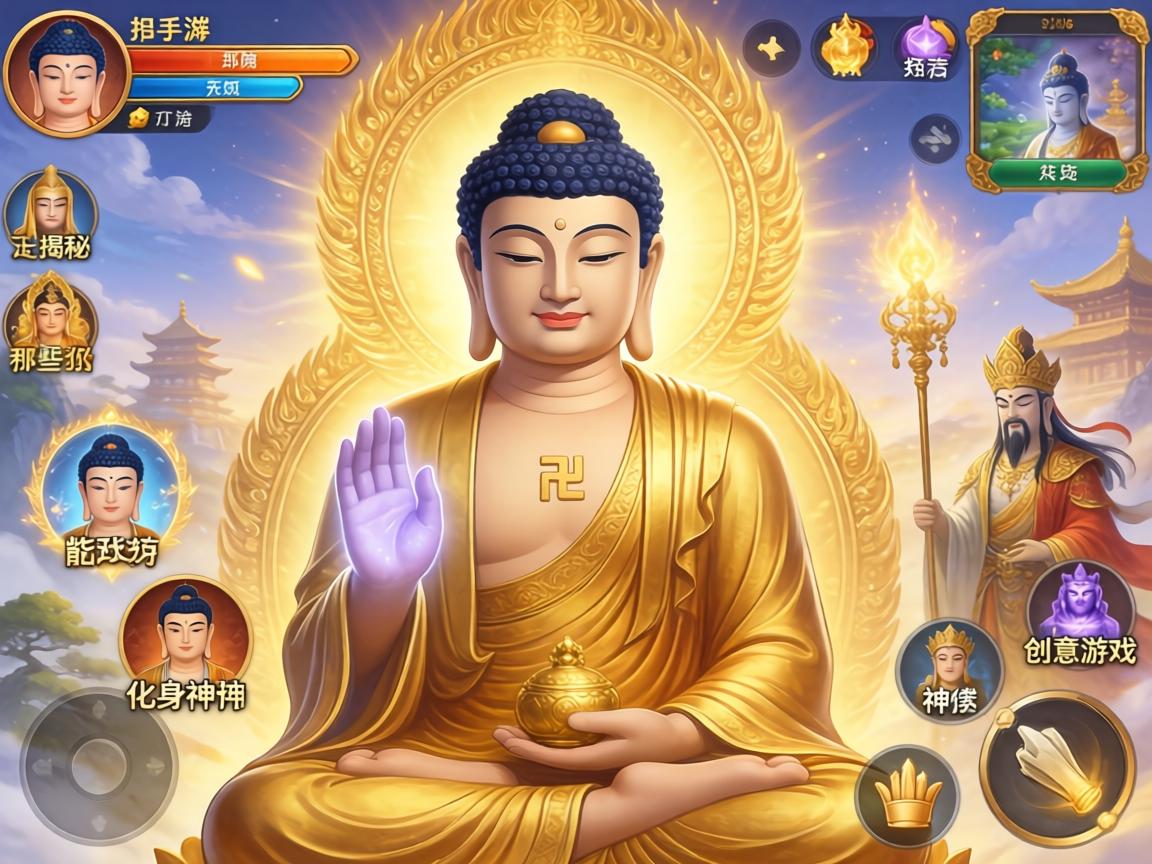 揭秘那些让你化身神佛的创意游戏