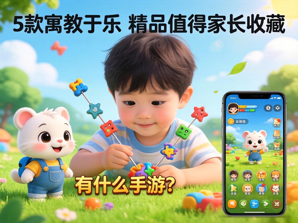 小孩游戏有什么手游?这5款寓教于乐的精品值得家长收藏 这5款寓教于乐的精品值得家长收藏