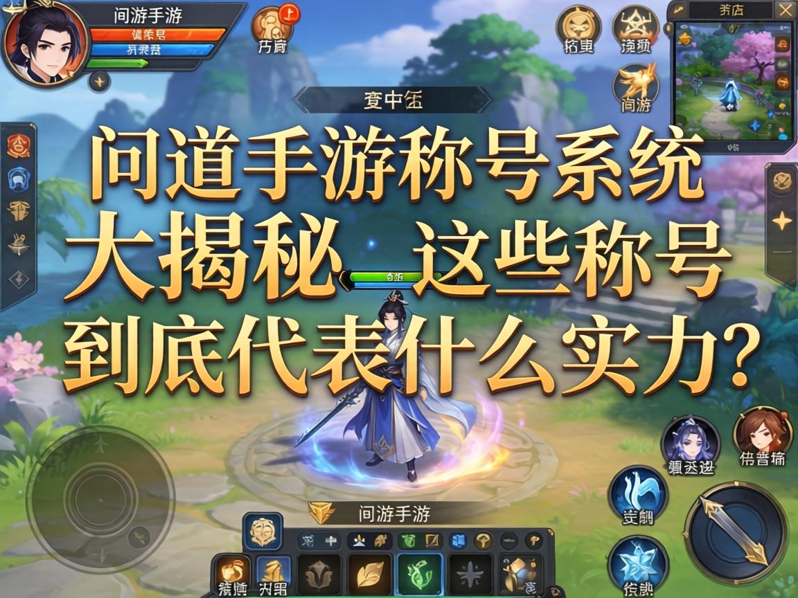 问道手游称号系统大揭秘,这些称号到底代表什么实力? 这些称号到底代表什么实力