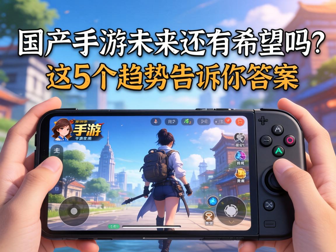 国产手游未来还有希望吗?这5个趋势告诉你答案 国产手游未来还有希望吗
