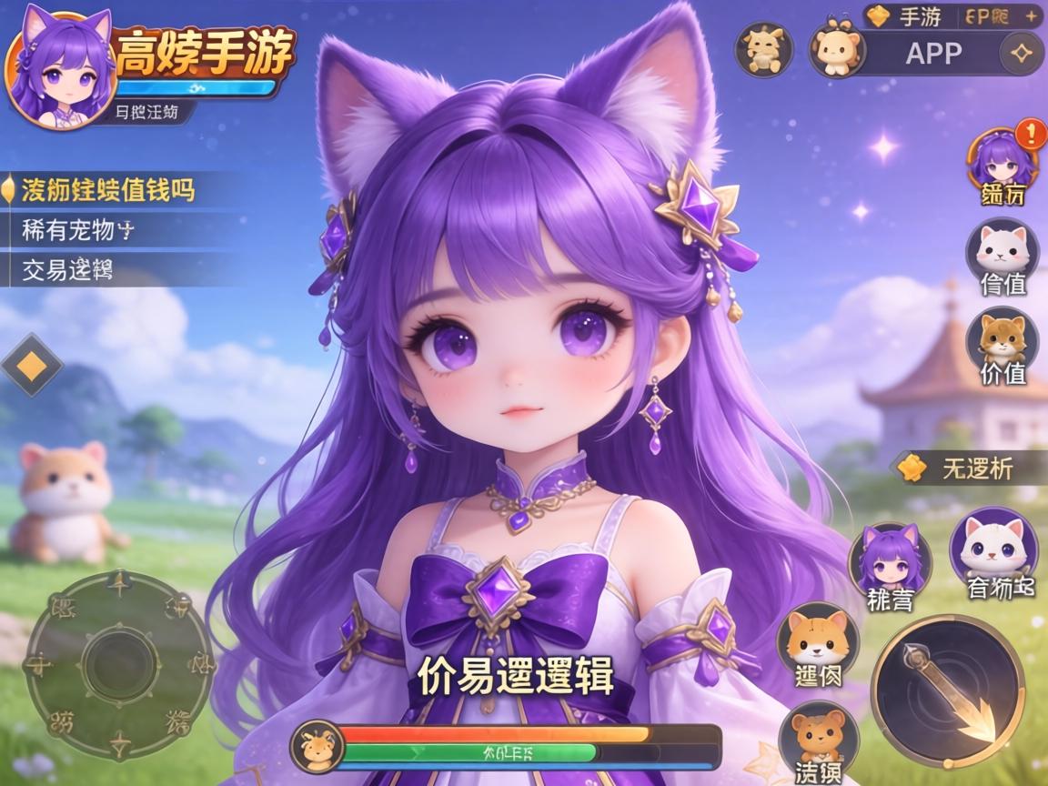 梦幻手游紫色娃娃值钱吗?深度解析稀有宠物市场价值与交易逻辑 深度解析稀有宠物市场价值与交易逻辑