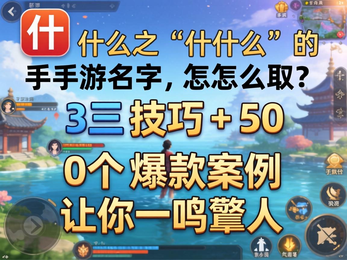 什么之什么的手游名字怎么取