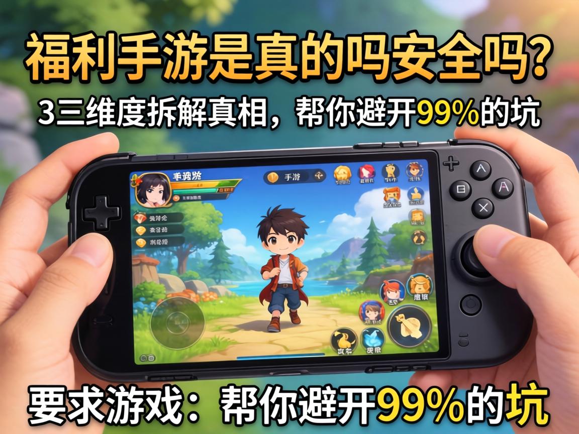 福利手游是真的吗安全吗?3个维度拆解真相,帮你避开99%的坑 福利手游是真的吗安全吗
