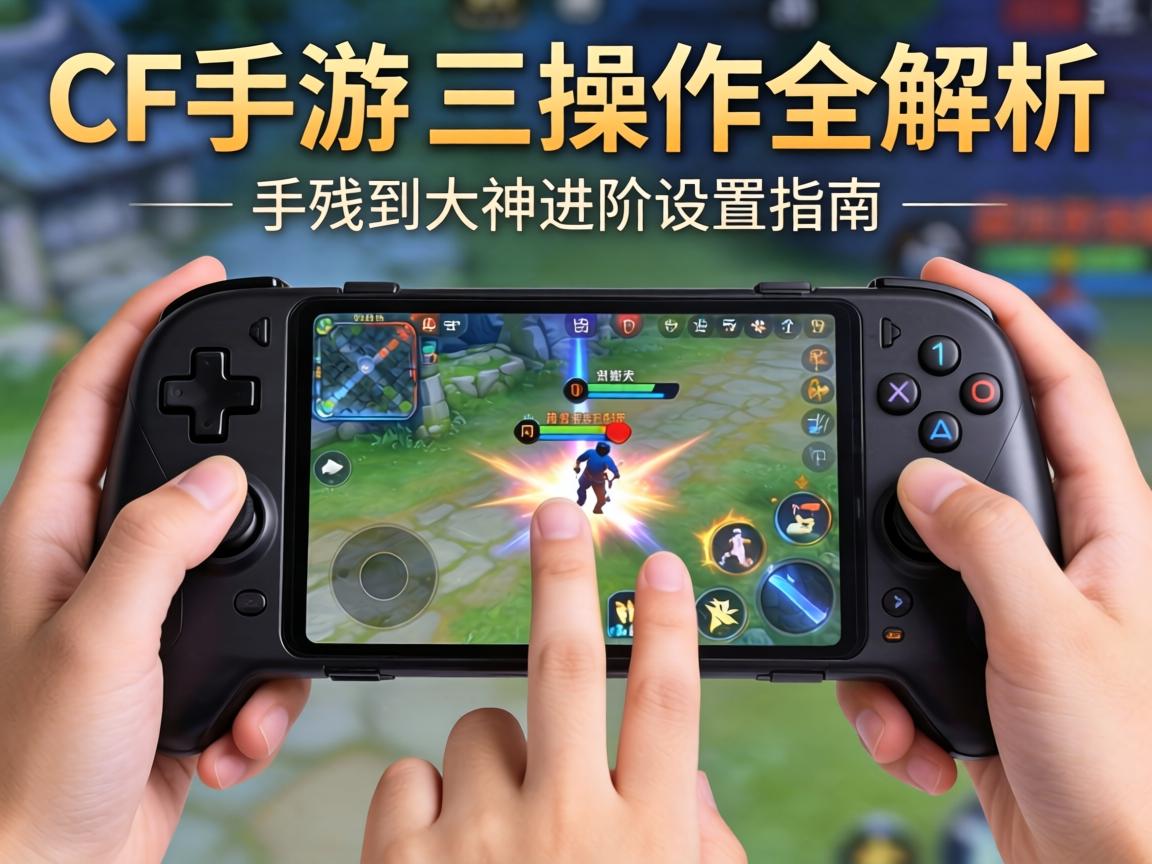 CF手游三指操作全解析,从手残到大神的进阶设置指南 从手残到大神的进阶设置指南