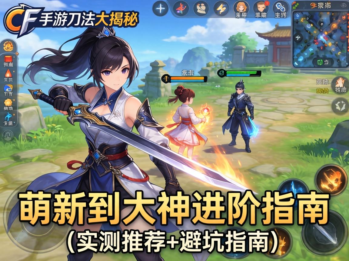 CF手游刀法大揭秘,从萌新到大神的进阶指南(实测推荐+避坑指南) 从萌新到大神的进阶指南