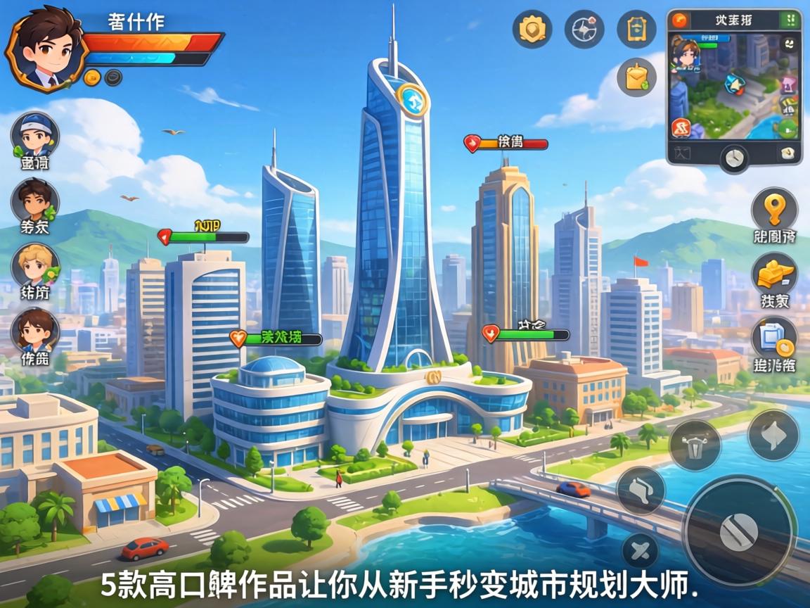 这5款高口碑作品让你从新手秒变城市规划大师