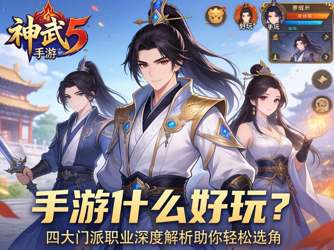 神武5手游什么角色好玩?四大门派职业深度解析助你轻松选角 四大门派职业深度解析助你轻松选角