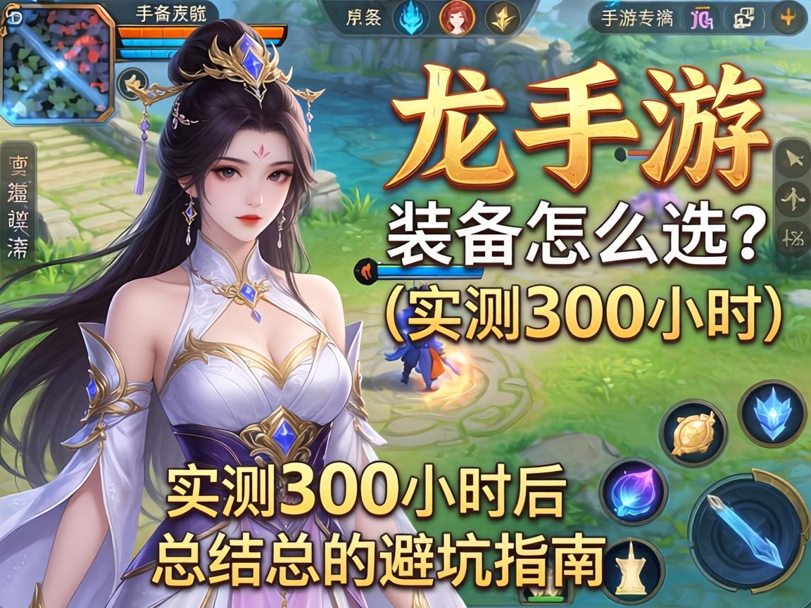 龙女手游装备怎么选?实测300小时后总结的避坑指南 实测300小时后总结的避坑指南