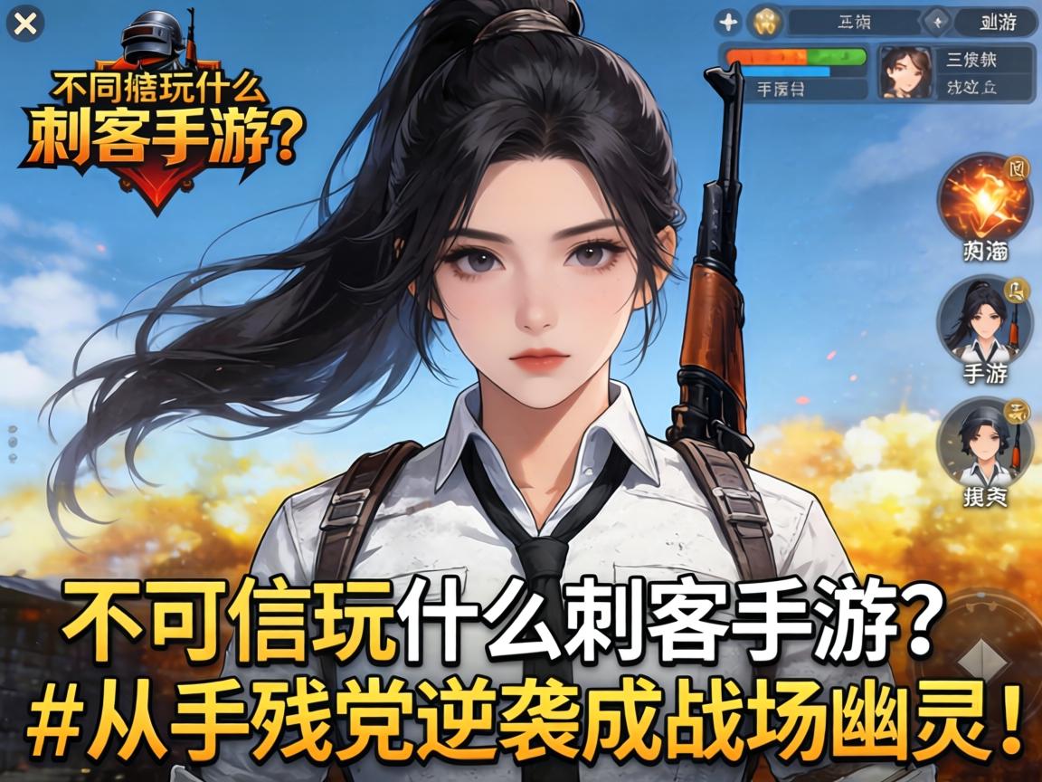 三招教你从手残党逆袭成战场幽灵