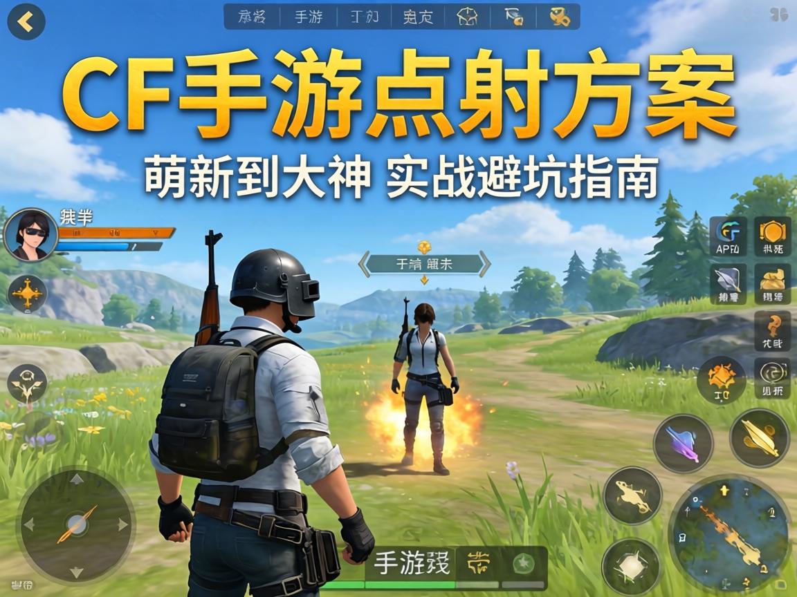 CF手游点射方案推荐,从萌新到大神的实战避坑指南 从萌新到大神的实战避坑指南