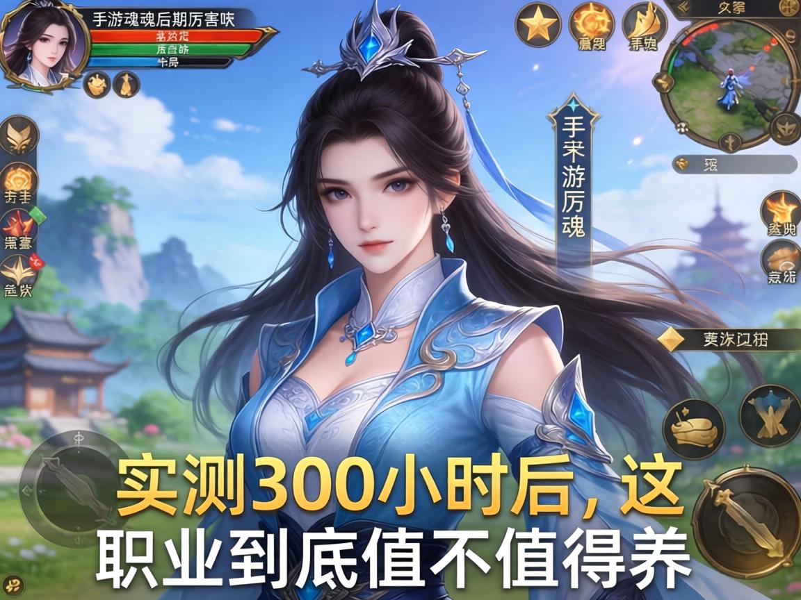 手游画魂后期厉害吗?实测300小时后,这职业到底值不值得养? 这职业到底值不值得养