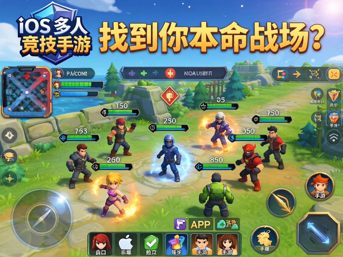 iOS多人竞技手游,如何找到你的本命战场? 如何找到你的本命战场