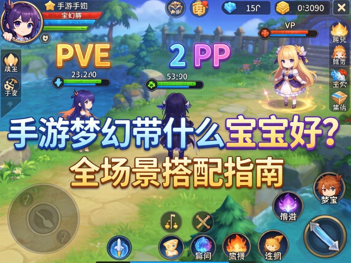 手游梦幻带什么宝宝好?从PVE到PVP的全场景搭配指南 从PVE到PVP的全场景搭配指南