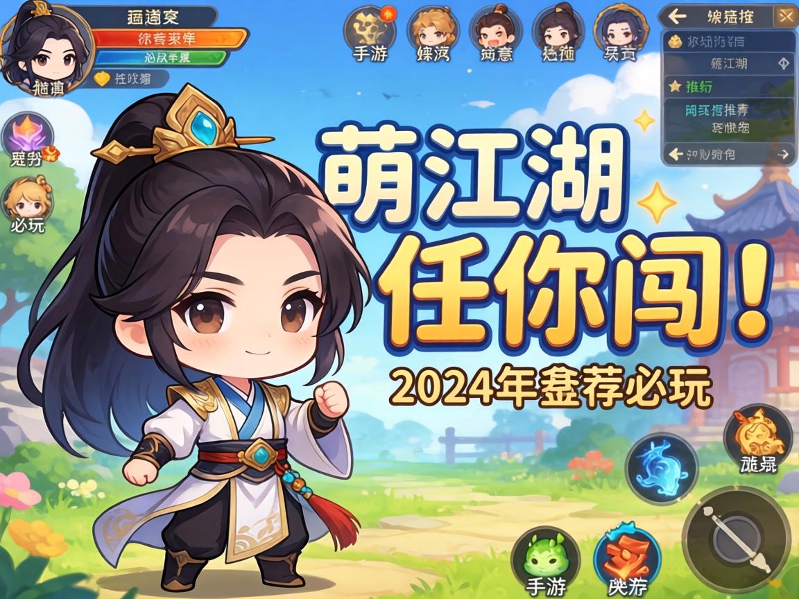 萌趣江湖任你闯!2024年必玩的Q版MMORPG手游推荐 2024年必玩的Q版MMORPG手游推荐
