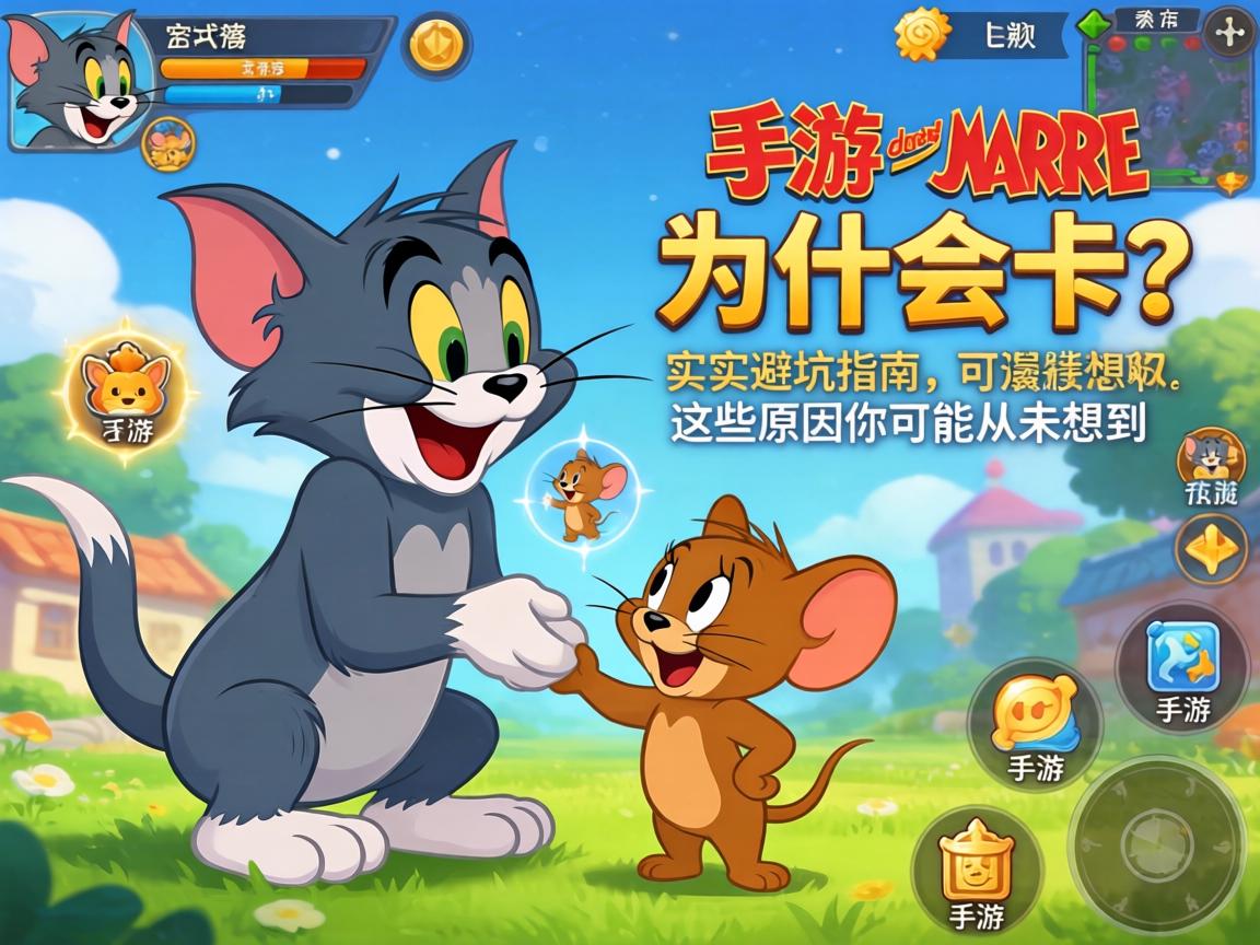 猫和老鼠手游为什么会卡