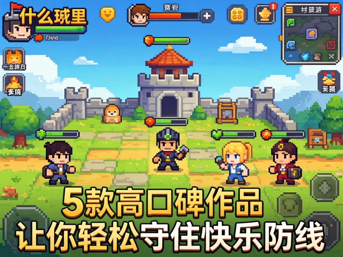 这5款高口碑作品让你轻松守住快乐防线