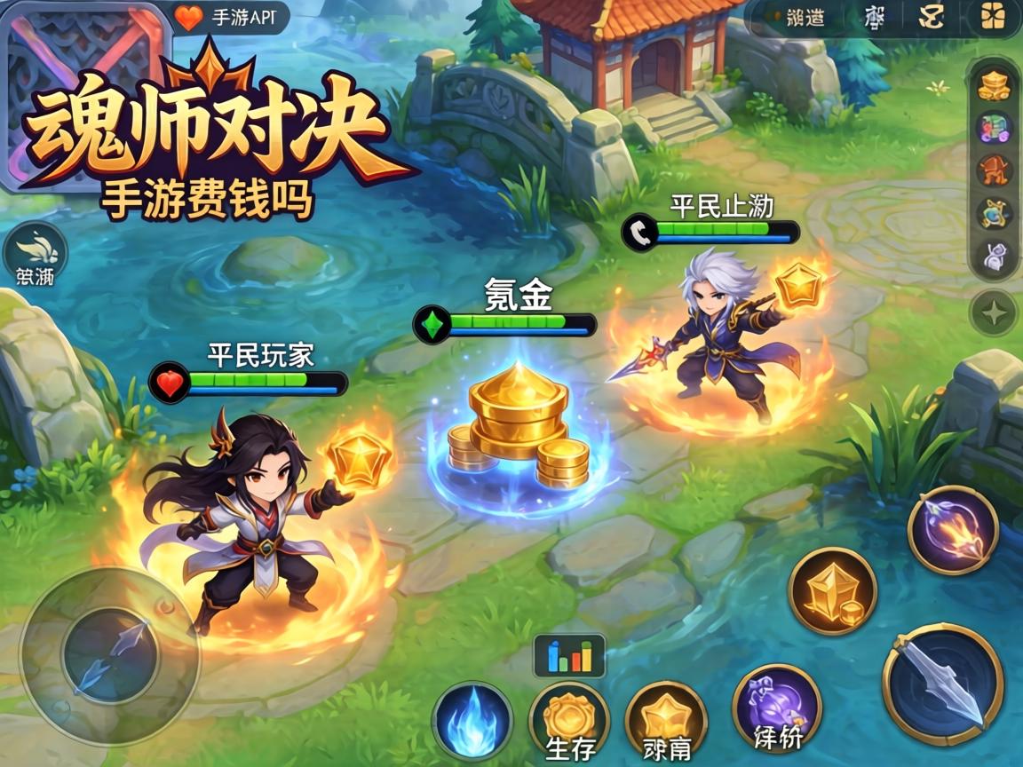 深度解析氪金与平民玩家的生存指南