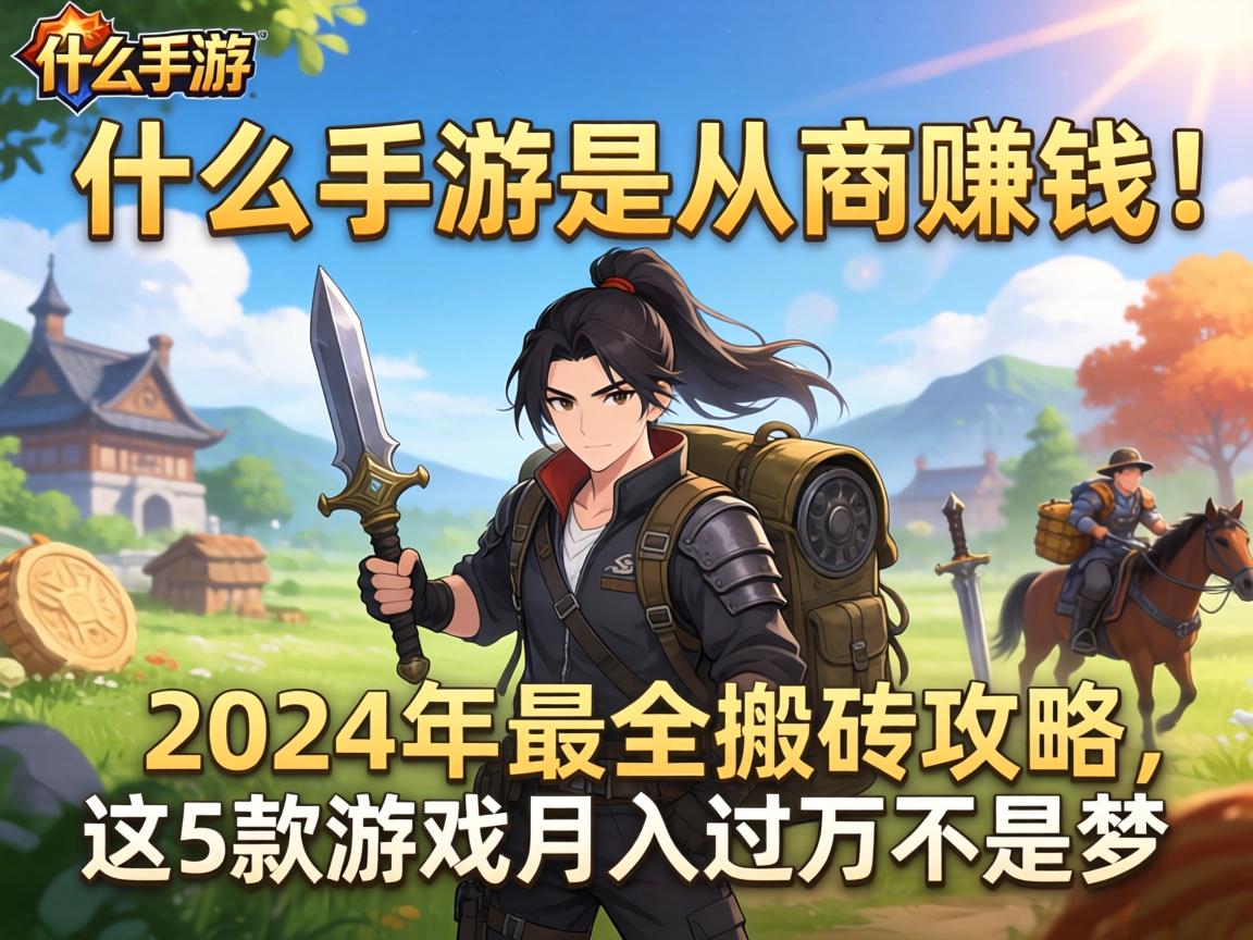 这5款游戏月入过万不是梦
