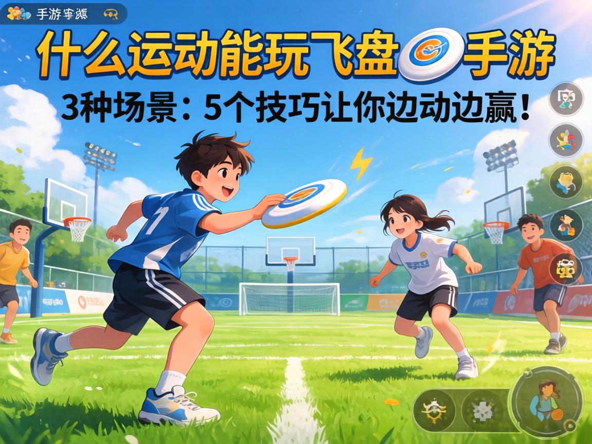 什么运动能玩飞盘手游