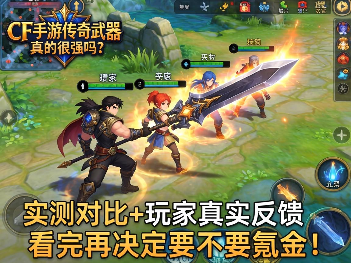 CF手游传奇武器真的很强吗
