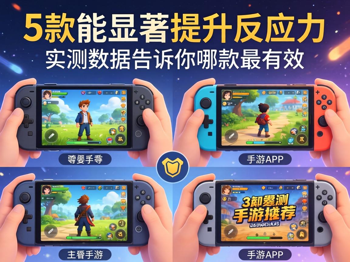 5款能显著提升反应力的手游推荐