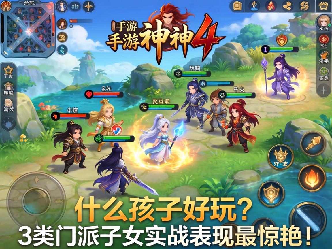 这3类门派子女实战表现最惊艳