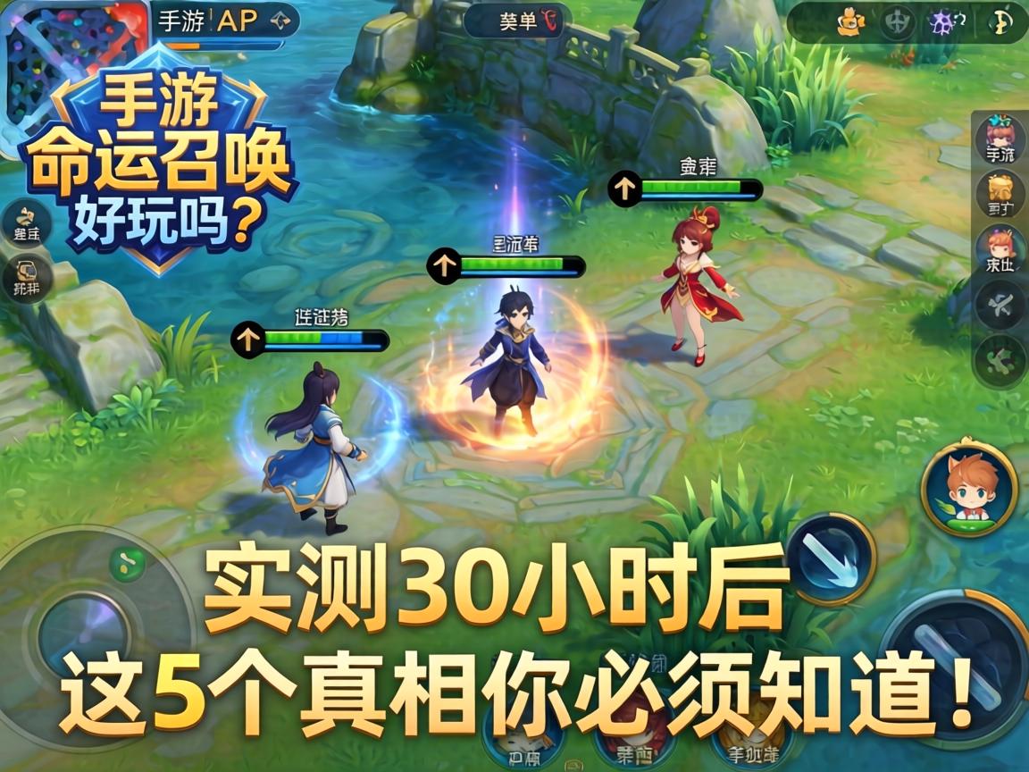 手游命运召唤好玩吗?实测30小时后,这5个真相你必须知道! 这5个真相你必须知道