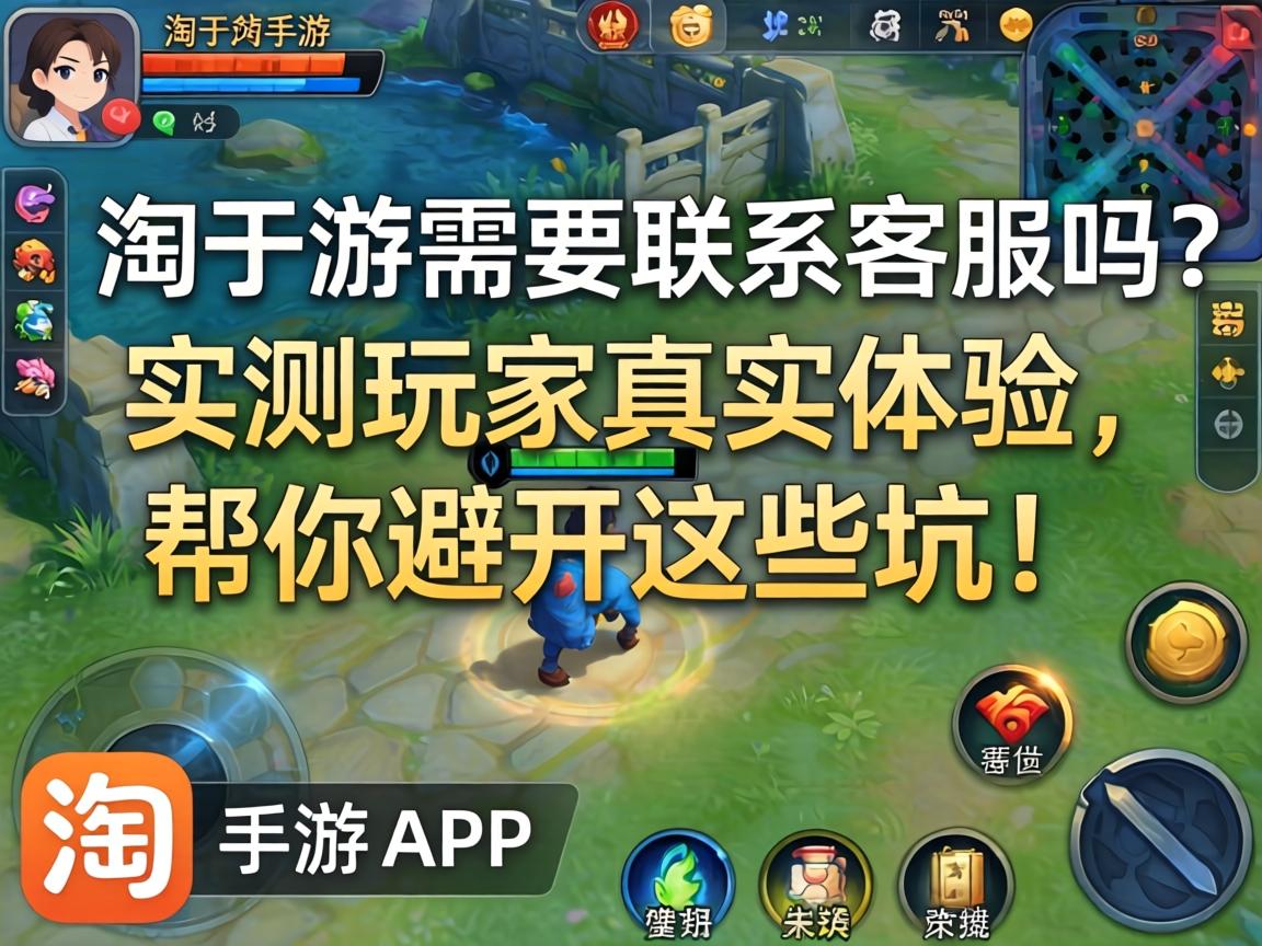 淘手游需要联系客服吗