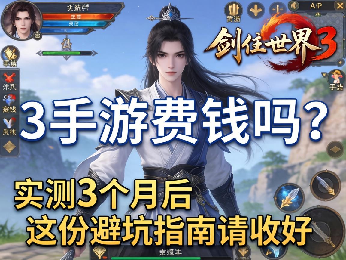 剑侠世界3手游费钱吗