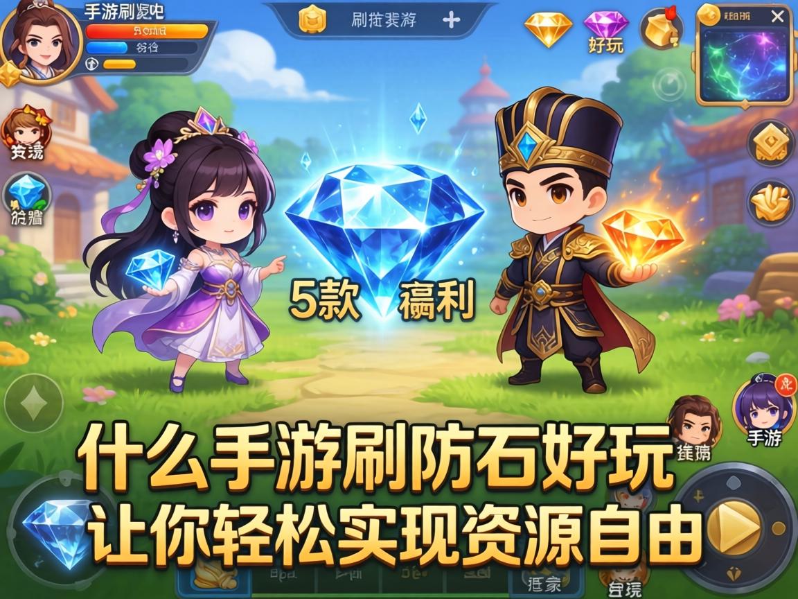 这5款高福利游戏让你轻松实现资源自由