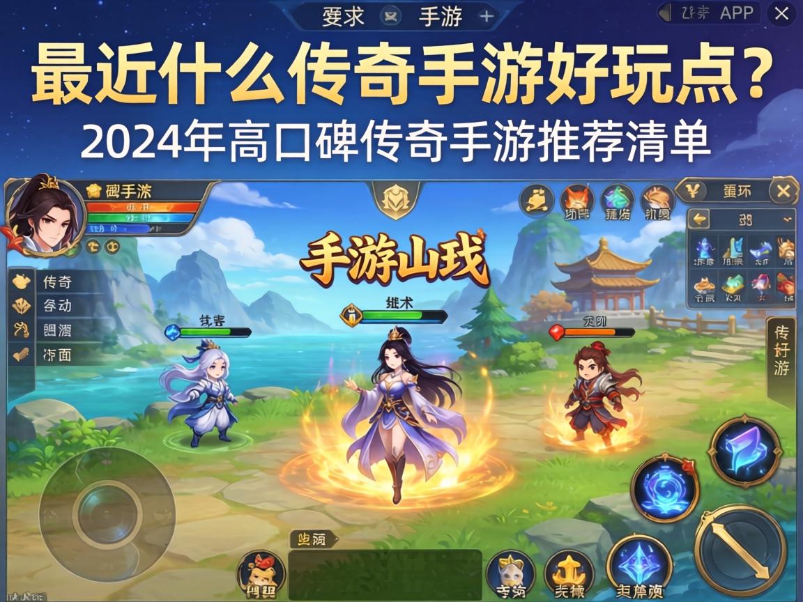 2024年高口碑传奇手游推荐清单