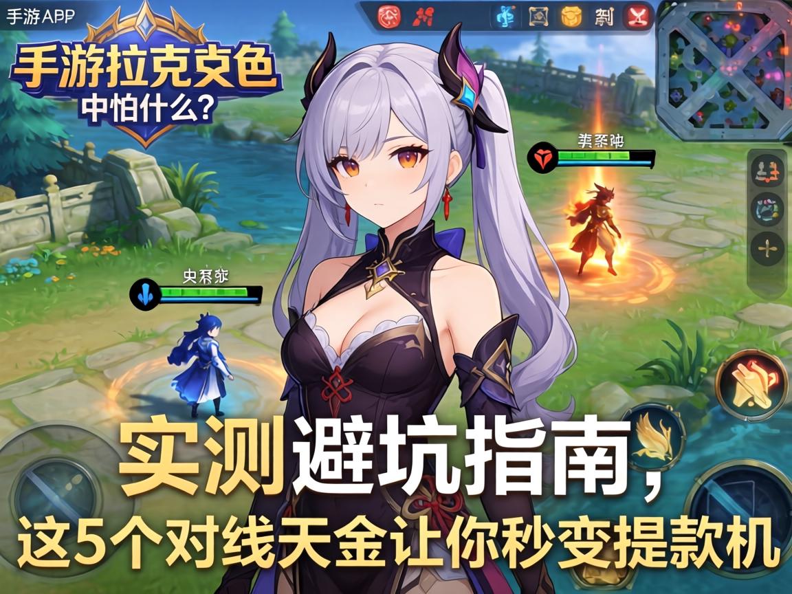 这5个对线天敌让你秒变提款机