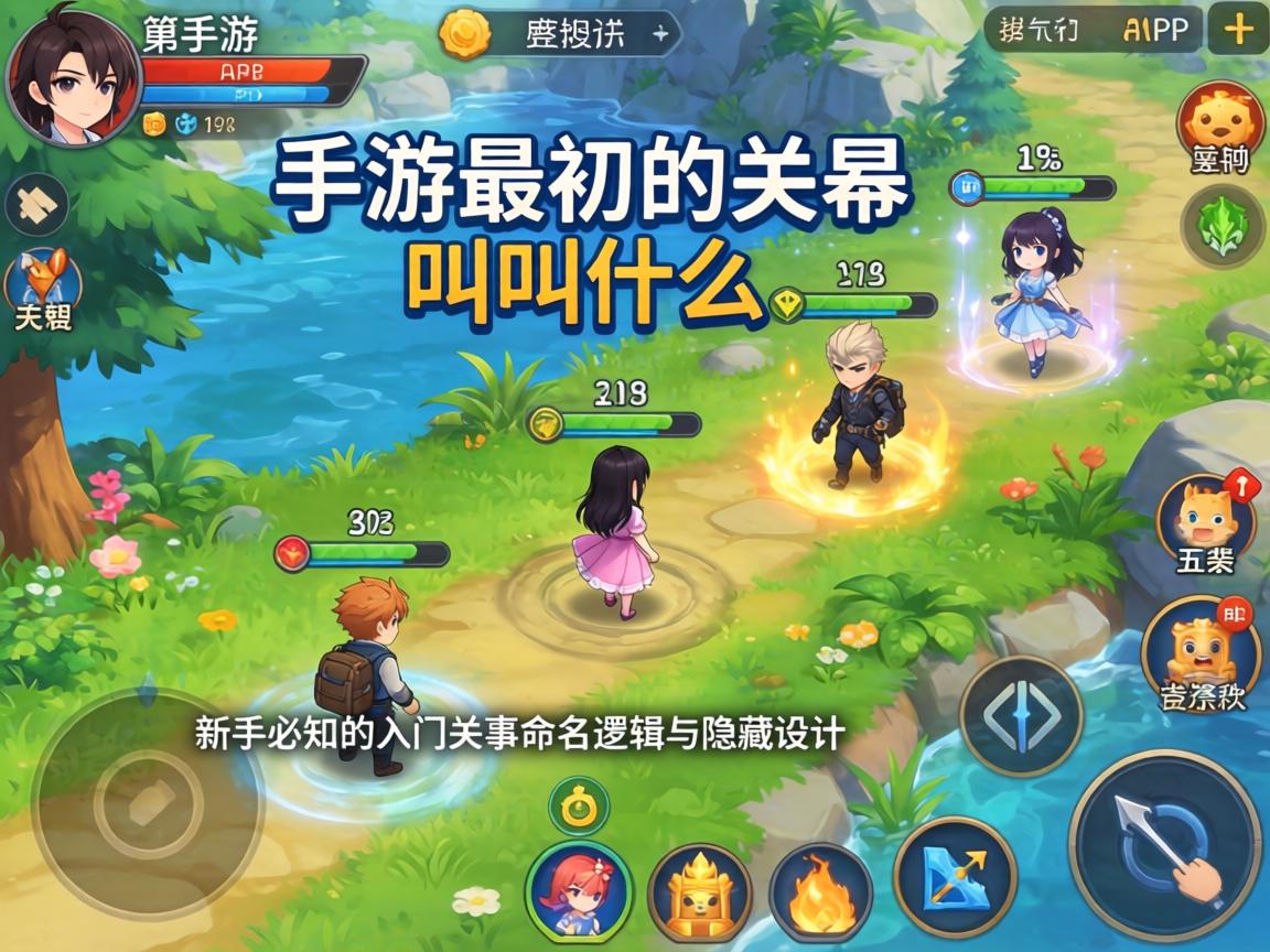 新手必知的入门关卡命名逻辑与隐藏设计