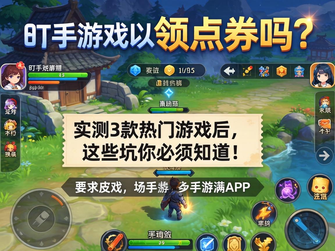 bt手游可以领点券吗?实测3款热门游戏后,这些坑你必须知道! bt手游可以领点券吗