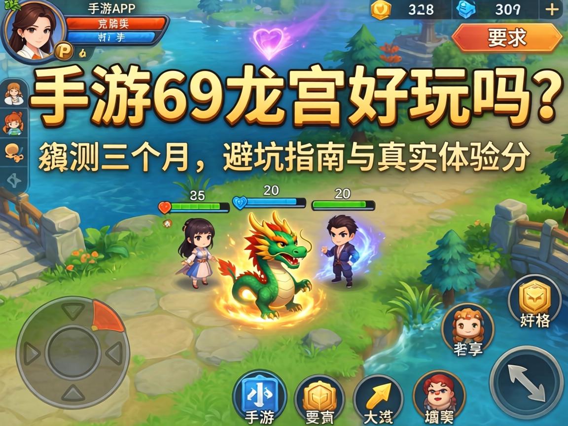 手游69龙宫好玩吗?实测三个月的避坑指南与真实体验分享 实测三个月的避坑指南与真实体验分享